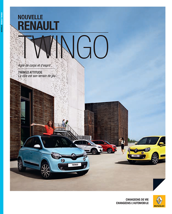 Documentation nouvelle Renault Twingo