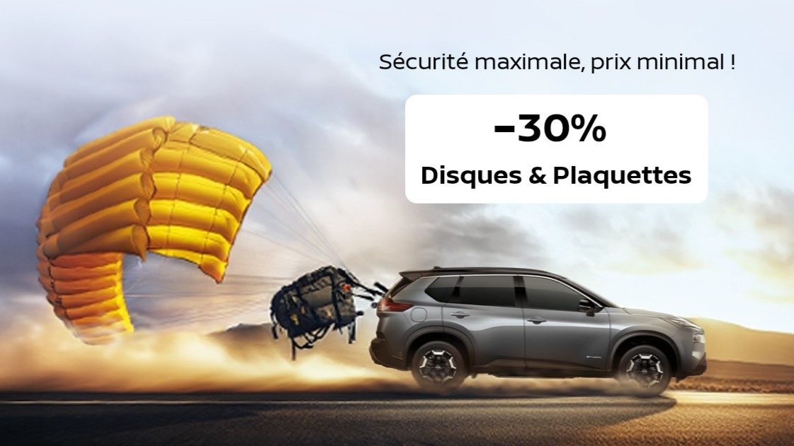 -30% sur les Disques & Plaquettes !