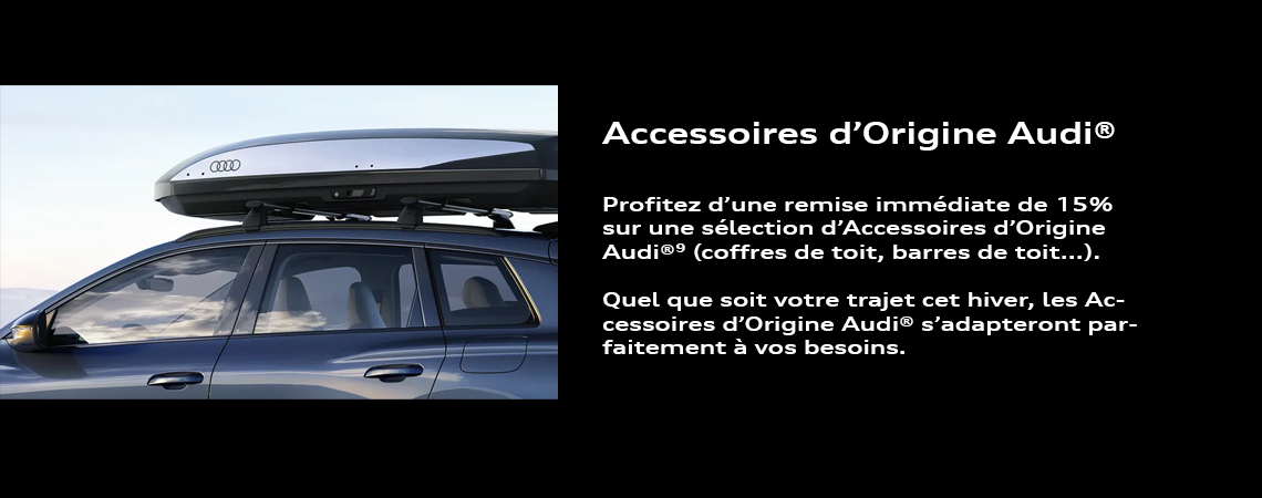 Accessoires d’Origine Audi®