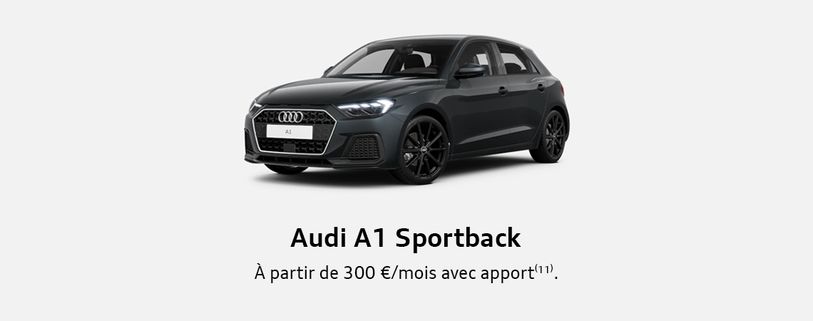 Audi A1 Sportback À partir de 300 €/mois