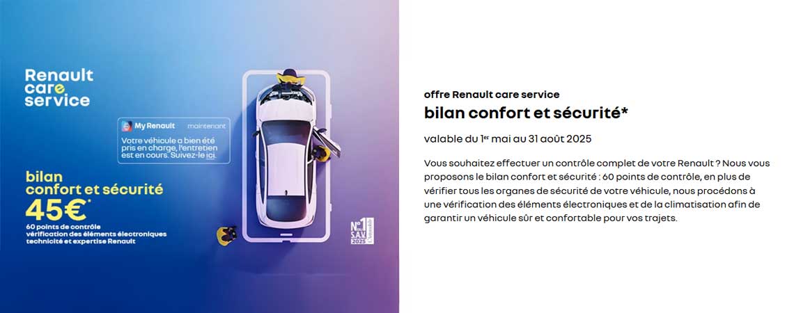 bilan confort et sécurité*