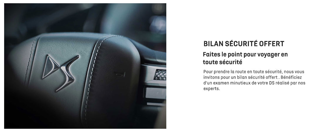 BILAN SÉCURITÉ OFFERT