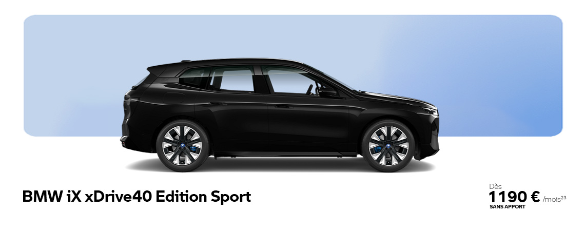 BMW iX xDRIVE40 EDITION SPORT