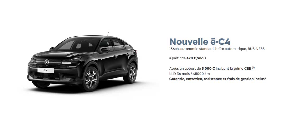 Citroën Nouvelle ë-C4 