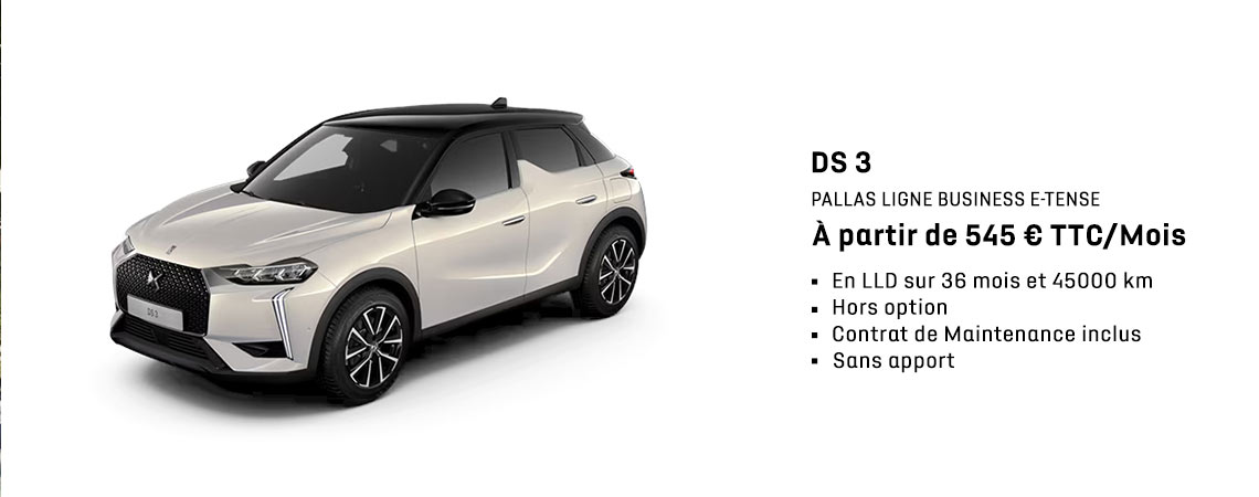 DS 3 E-TENSE ÉDITION FRANCE