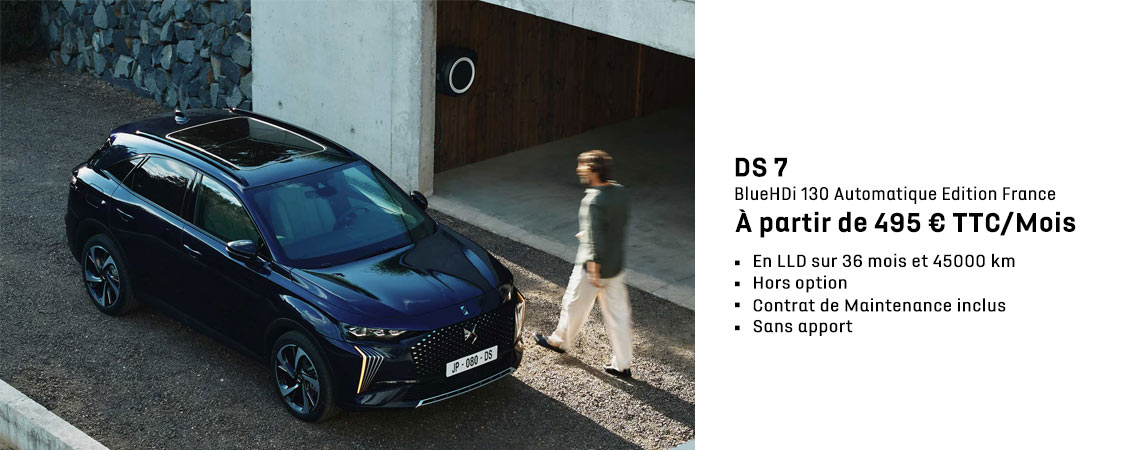 DS 7 BLUEHDI 130 AUTOMATIQUE PALLAS