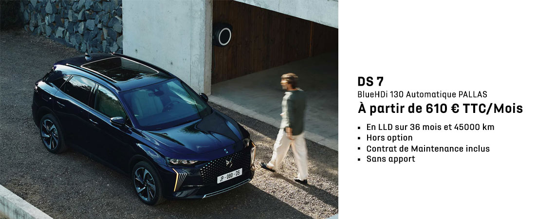 DS 7 BLUEHDI 130 AUTOMATIQUE PALLAS