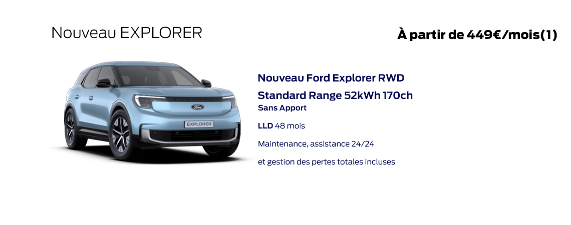 Ford Nouveau explorer 