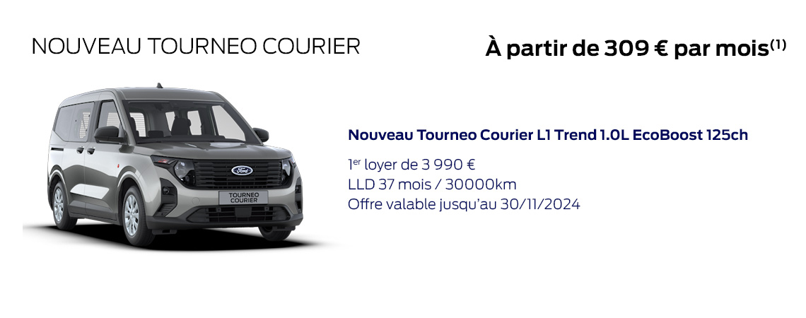 Ford Nouveau Tourneo Courier À partir de 309€/mois