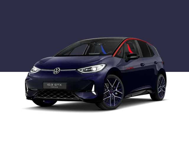 ID.3 GTX Performance Fire & Ice 79 kWh / 240 kW ou 326 ch À partir de 339€/mois