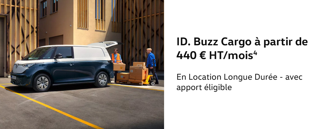 ID. Buzz Cargo à partir de 440 € HT/mois