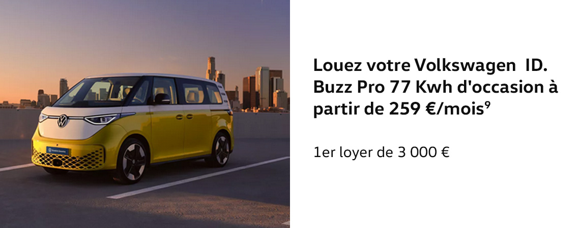 ID. Buzz Pro 77 Kwh d'occasion à partir de 259 €/mois