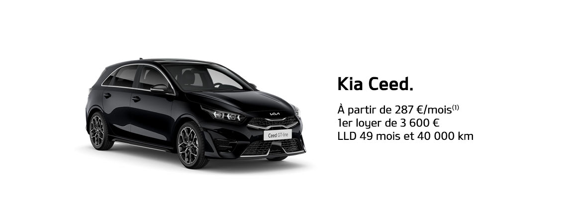 Kia Ceed À partir de 287 €/mois