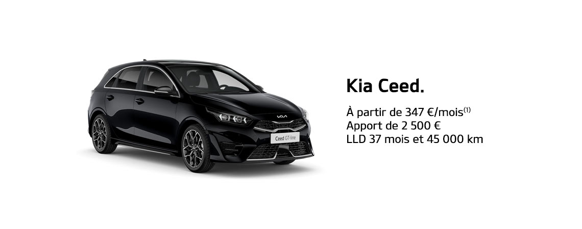 Kia Ceed À partir de 347 €/mois