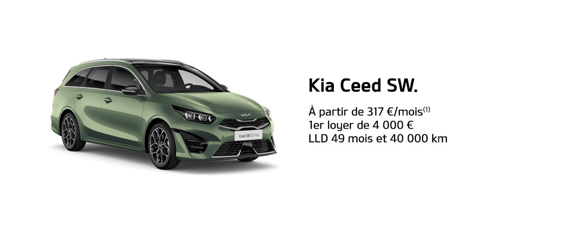 Kia Ceed SW À partir de 317 €/mois