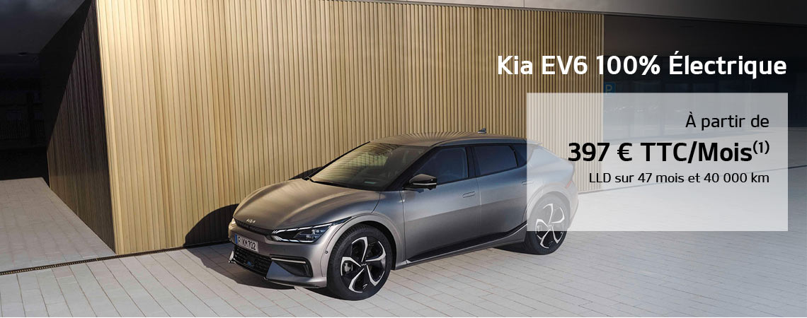 KIA EV6 100% ÉLECTRIQUE