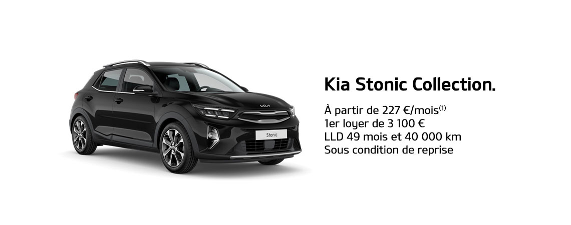 Kia Stonic Collection À partir de 227 €/mois