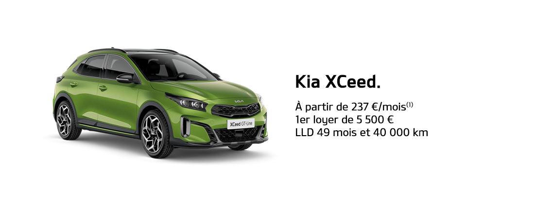 Kia XCeed À partir de 237 €/mois