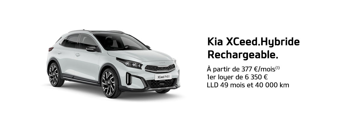 Kia Xceed Hybride Rechargeable À partir de 377 €/mois