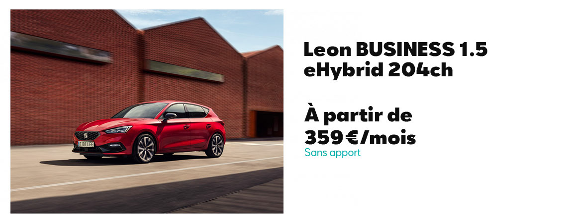 Seat Leon sportstourer COPA 1.5 TSI 115ch BVM à partir de 349 €/mois
