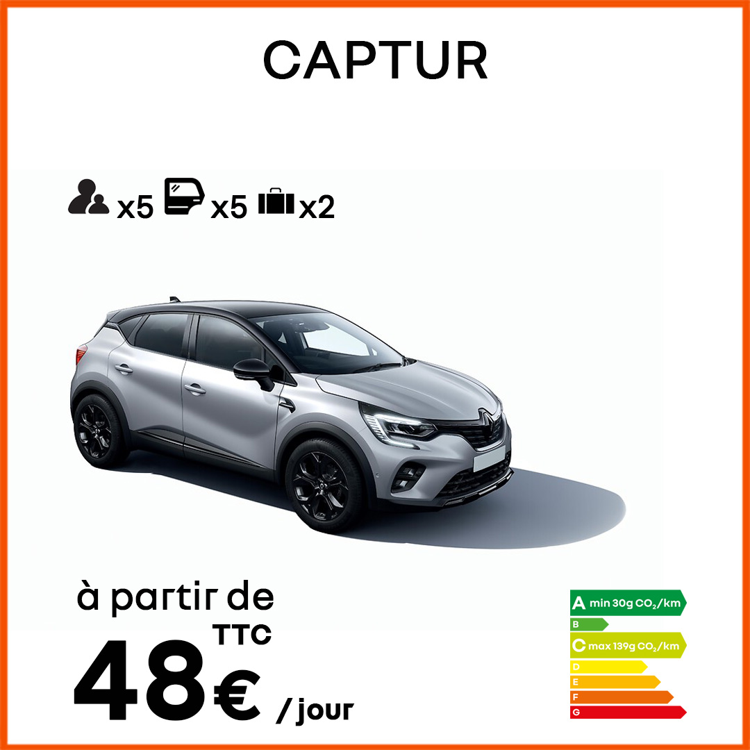 Louez Renault Chartres  Captur