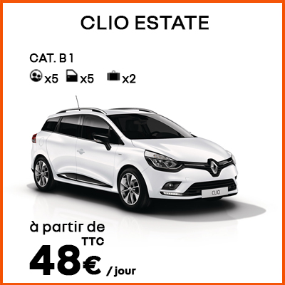 Louez Renault Clio Estate 