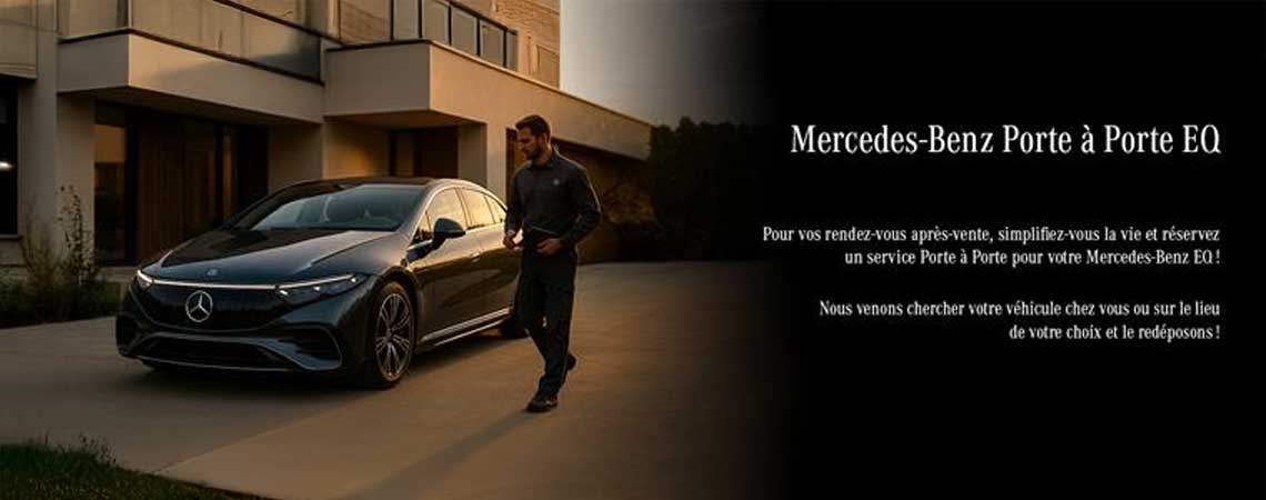 Mercedes benz porte a porte EQ