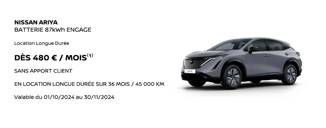 NISSAN ARIYA  BATTERIE 87kWh ENGAGE 