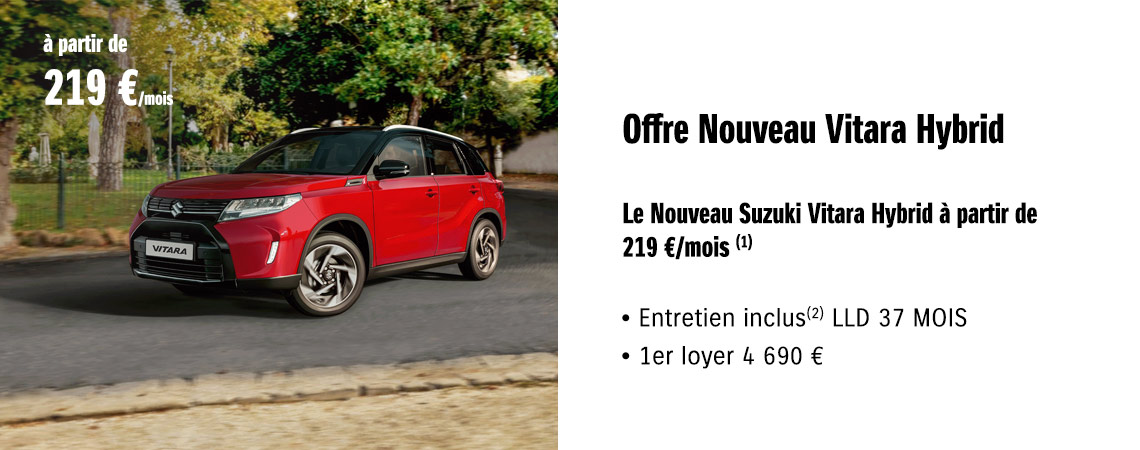 SUZUKI NOUVEAU S-CROSS à partir de 279€/mois