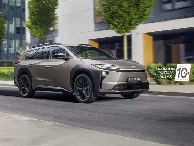 Nouveau Toyota bZ4X Touring 100% électrique À partir de 439 €/Mois