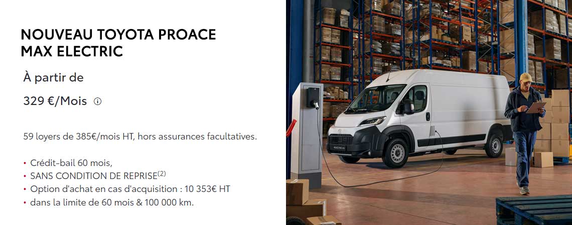 NOUVEAU Toyota PROACE MAX Electric 