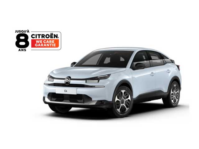  Nouvelle C4 Société Électrique 156ch boîte automatique PRO BUSINESS R À partir de 289 € HT/mois 