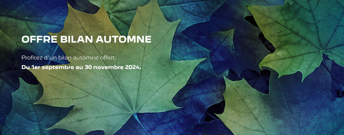 OFFRE BILAN AUTOMNE