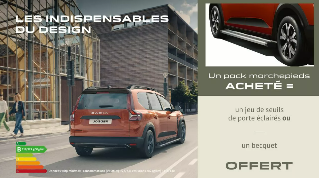 dacia jogger promo