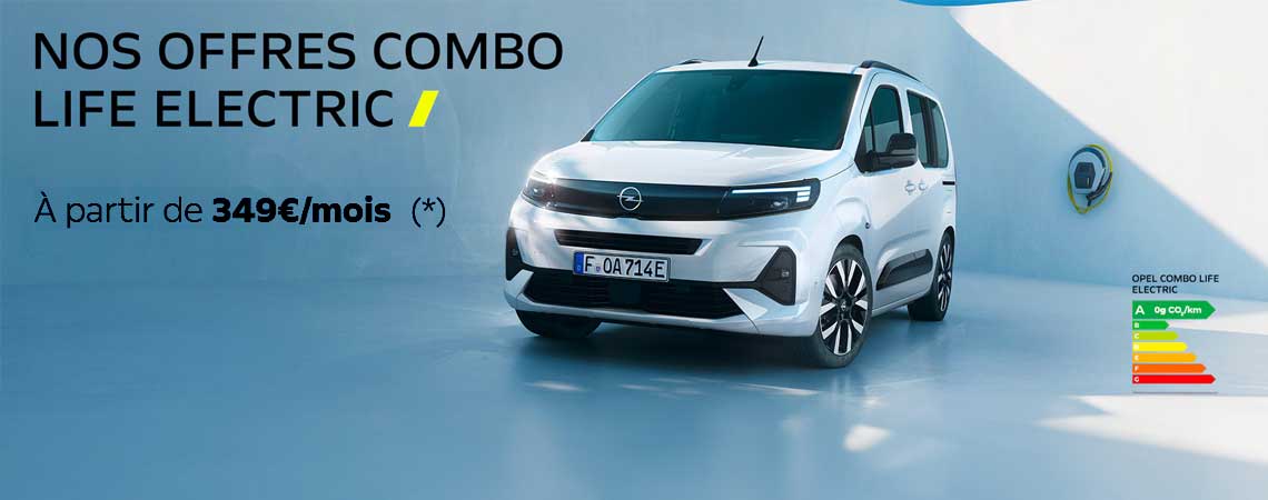 OPEL COMBO LIFE ELECTRIC