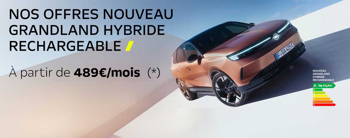 OPEL NOUVEAU GRANDLAND HYBRID RECHARGEABLE