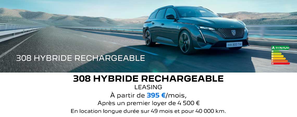 PEUGEOT 308 SW HYBRIDE RECHARGEABLE