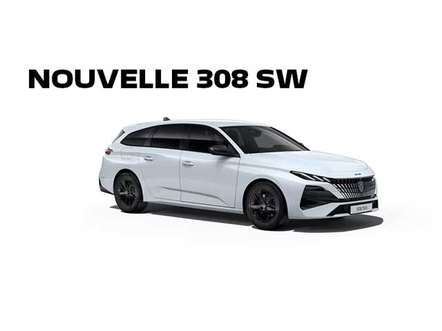 PEUGEOT 308 SW HYBRIDE RECHARGEABLE À PARTIR DE 590 €/MOIS