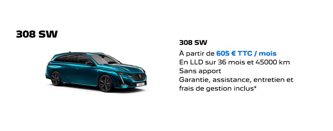 PEUGEOT 308 SW HYBRIDE RECHARGEABLE