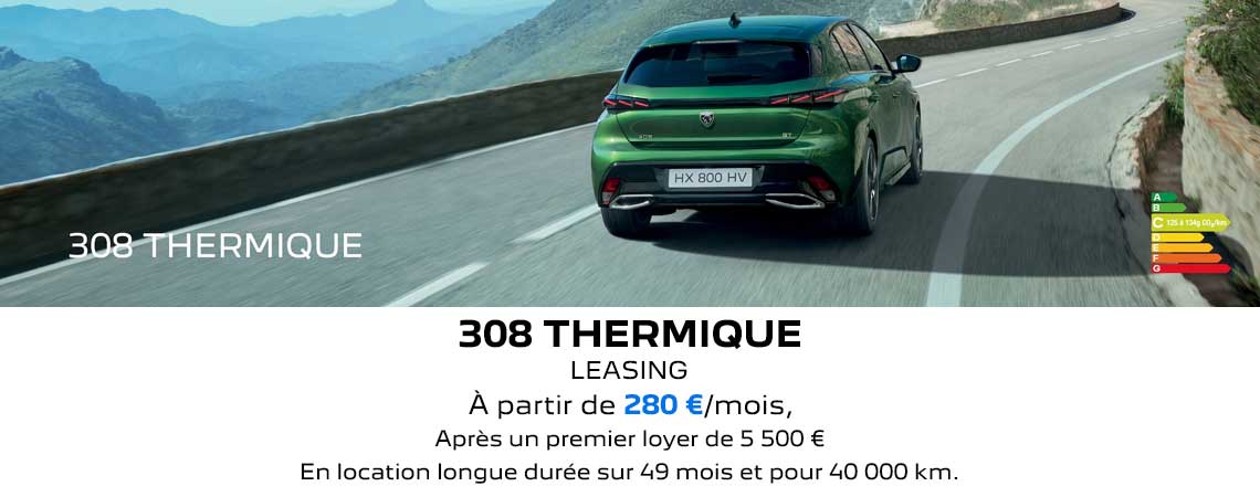 PEUGEOT 308 THERMIQUE