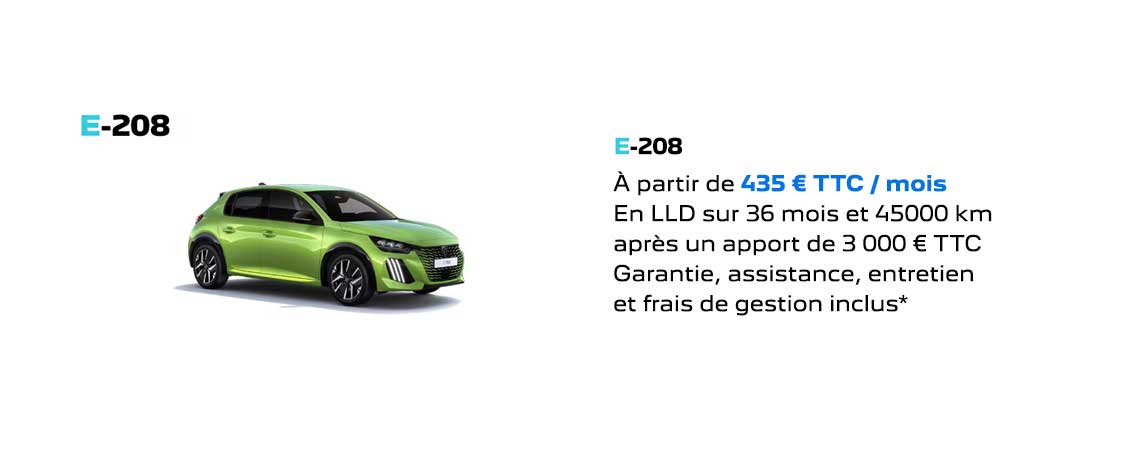 PEUGEOT E-208 