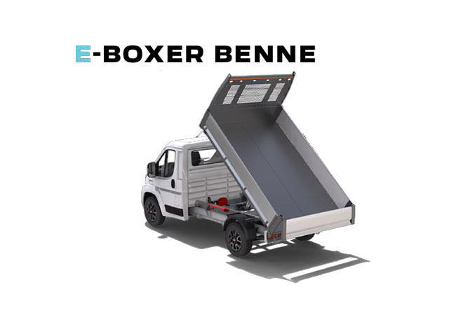 PEUGEOT e-BOXER BENNE 