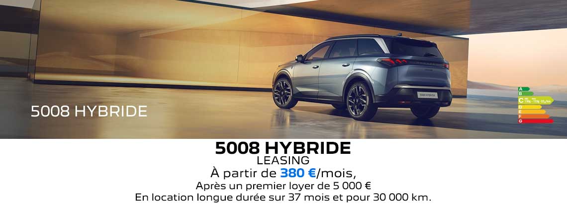 PEUGEOT NOUVEAU 5008 HYBRIDE ALLURE