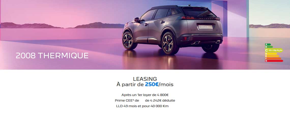 PEUGEOT NOUVEAU E-2008 ÉLECTRIQUE