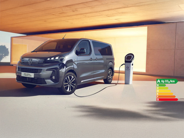 PEUGEOT  E-TRAVELLER TAILLE M ÉLECTRIQUE