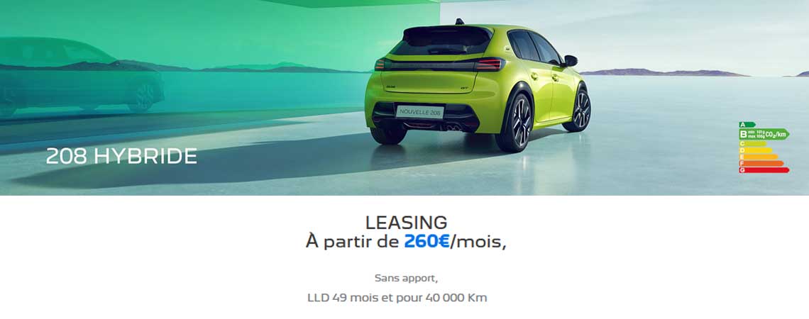 PEUGEOT NOUVELLE 208 HYBRIDE