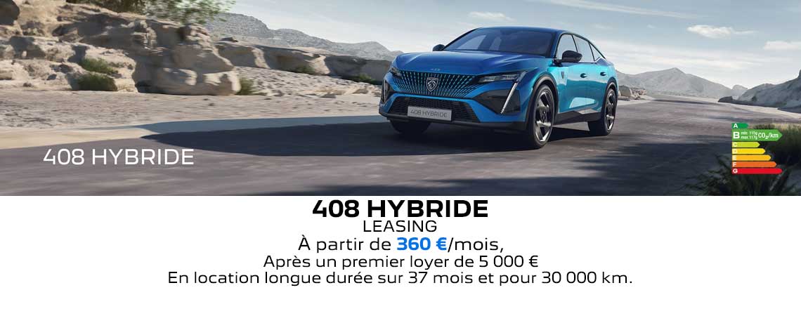 PEUGEOT NOUVELLE 408 ALLURE HYBRIDE