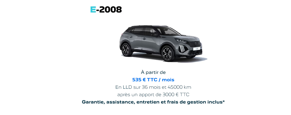 PEUGEOT NOUVELLE E-2008