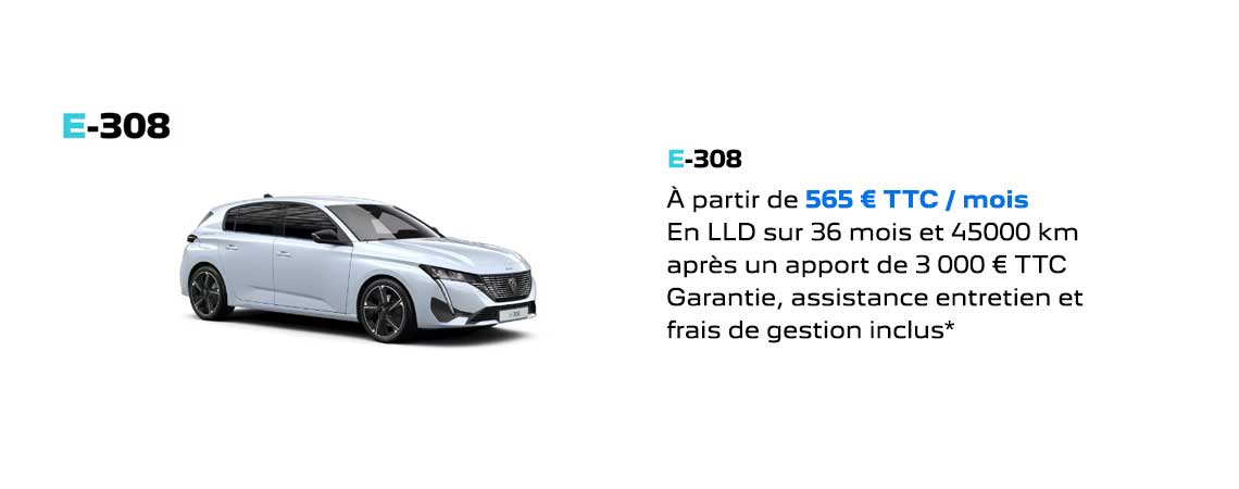 PEUGEOT NOUVELLE E-308