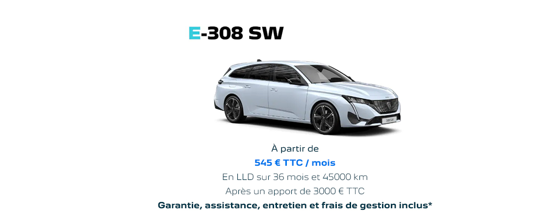 PEUGEOT NOUVELLE E-308 SW ALLURE